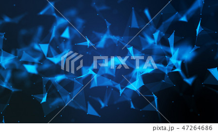 Abstract futuristic molecule network connection. Abstract futuristic molecule network connection. 47264686