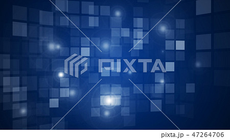 Abstract flashing rectangle grid perspective. 47264706