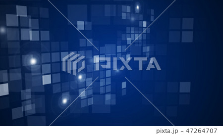 Abstract flashing rectangle grid perspective. 47264707