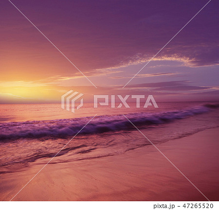 Sea sunset Sea sunset 47265520