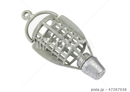 Fishing equipment. brown feeder fishing flat Fishing equipment. brown feeder fishing flat 47267036