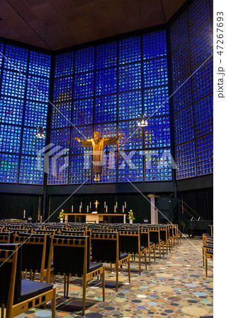 New Kaiser Wilhelm Memorial Church interior Berlin 47267693