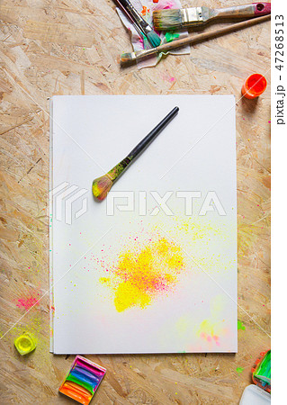 Colorful creative still life. Colorful creative still life. 47268513
