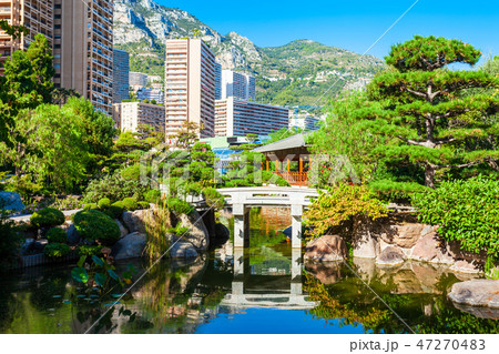 Japanese Garden in Monte Carlo, Monaco 47270483