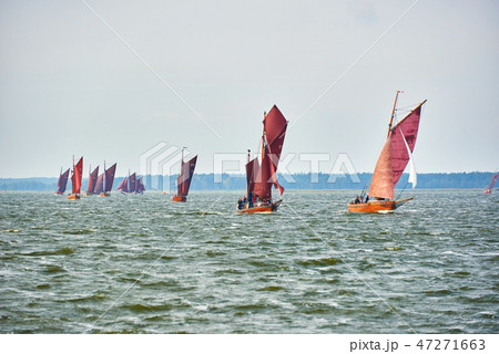 annually traditional Zeesboat regatta in Bodstedt annually traditional Zeesboat regatta in Bodstedt 47271663