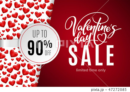 Valentine's day holiday sale 90 percent off 47272085