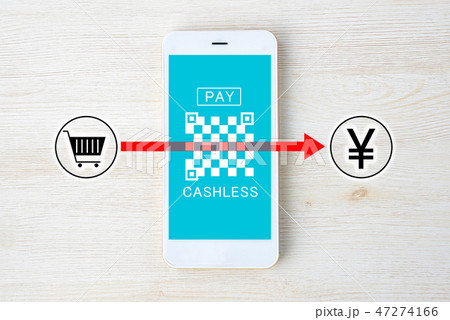 キャッシュレス決済イメージ 47274166