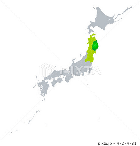 岩手県地図 47274731