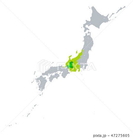 岐阜県地図 47275605