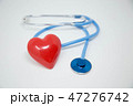 red heart and stethoscope 47276742