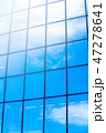 glass window of modern skyscraper 47278641
