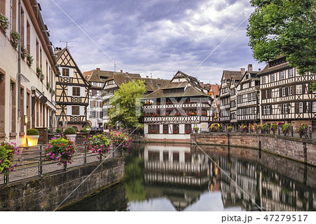 Strasbourg France, Timber House city skyline Strasbourg France, Timber House city skyline 47279517