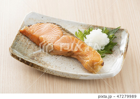 塩鮭 塩鮭 47279989