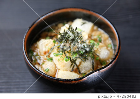 揚げ出し豆腐 47280482