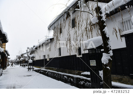 冬の飛騨古川 47283252