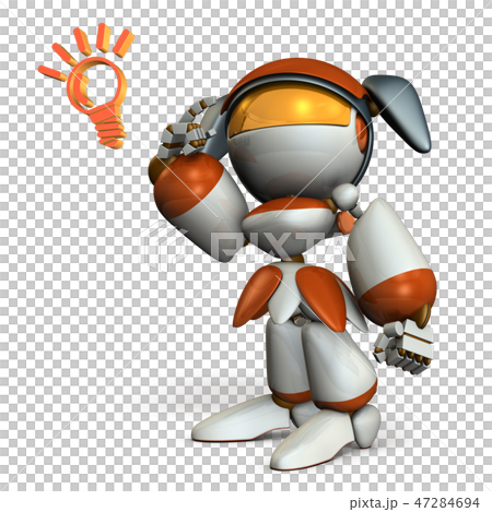 渲染描繪AI的機器人 47284694