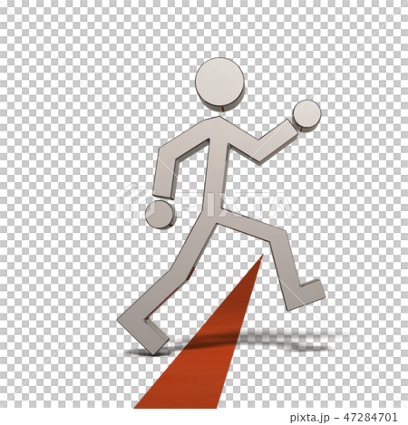 境界線を跨いで、侵入するキャラクター 47284701