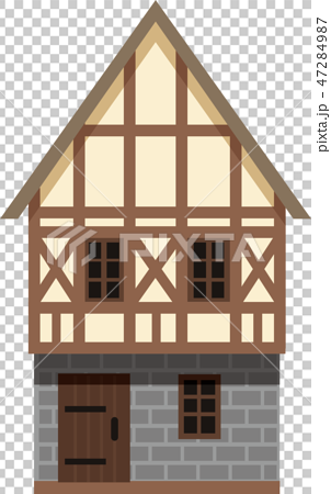 中世の家のイラスト素材 47284987 Pixta