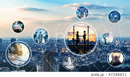 ビジネスとネットワーク materials digitalstage