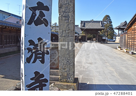 川越　広済寺入口からの眺め 47288401