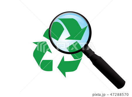 Vector recycle sign 47288570