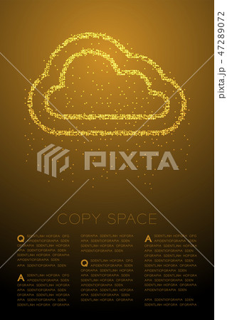 Abstract Geometric Bokeh circle dot pattern Cloud Abstract Geometric Bokeh circle dot pattern Cloud 47289072