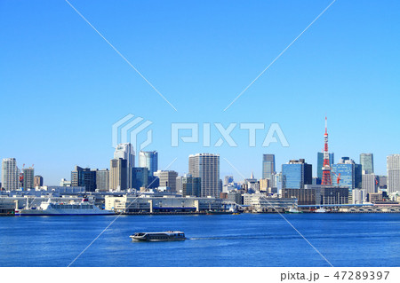 東京都 都市風景 東京タワー 東京都 都市風景 東京タワー 47289397