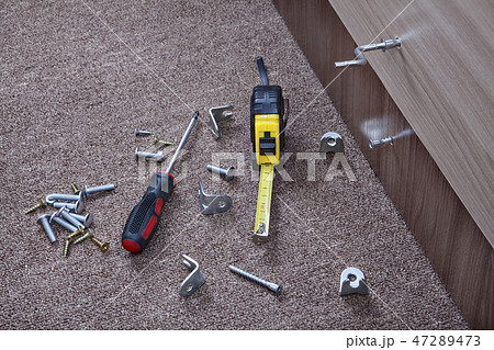 Steel fasteners, brackets and hand tools  47289473