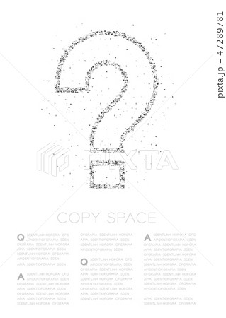 Abstract Geometric Low polygon square box pixel Abstract Geometric Low polygon square box pixel 47289781
