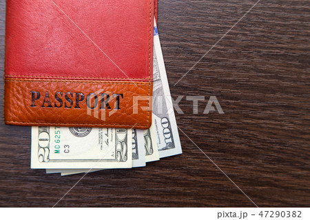 Passport on the table 47290382