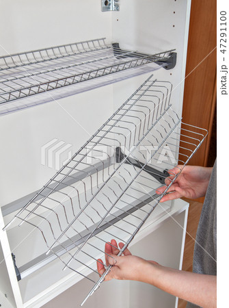 Assembly wire dish rack for drying dishes 47291100