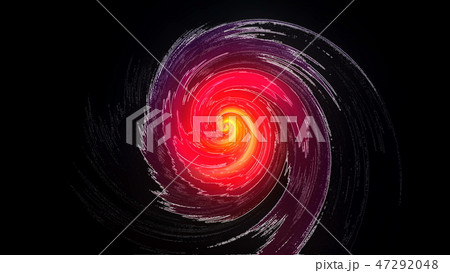 Spiral radial shape with glowing in space, computer generated background, 3D rendering background 47292048
