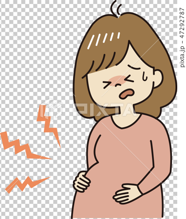 woman in labor clip art