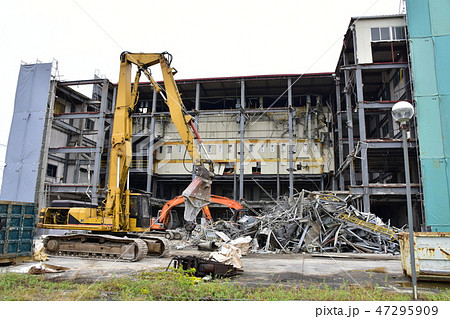 解体工事の現場 47295909