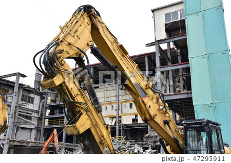 解体工事の現場 47295911