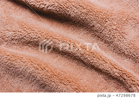 Beige soft fleece texture. 47298678