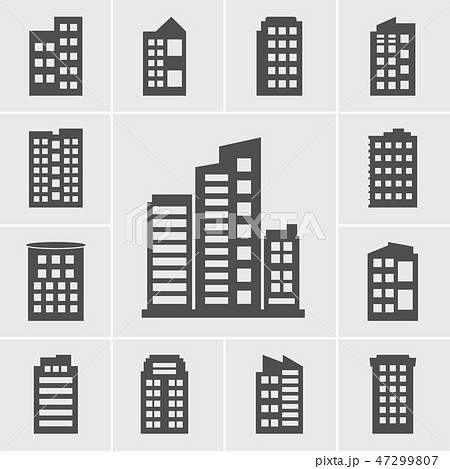 Icons Building vector 47299807