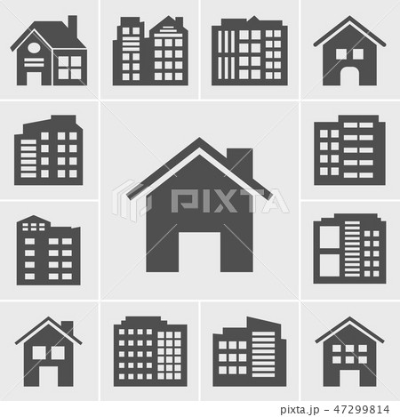 Building Icons Vector illustration series Building Icons Vector illustration series 47299814