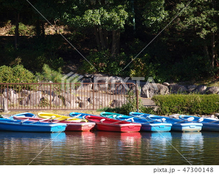 池の手漕ぎボート 池の手漕ぎボート 47300148