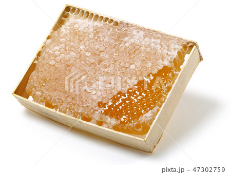 Honeycomb in wooden frame Honeycomb in wooden frame 47302759