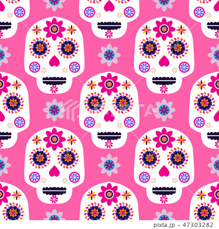 Skull pattern2 47303282