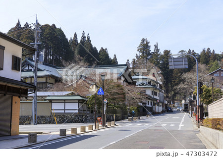 和歌山県・高野山の町並み 47303472
