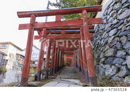 和歌山県・高野山・清高稲荷神社・鳥居 47303528