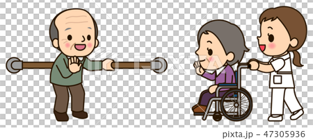 輪椅的女人 47305936