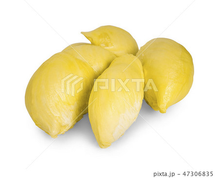 Durian isolated on white background Durian isolated on white background 47306835