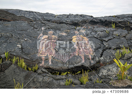 KAIMU BEACH PARK,Big Island Hawaiiの写真素材 [47309686] - PIXTA