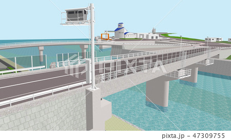 橋梁イメージアップ 橋梁イメージアップ 47309755