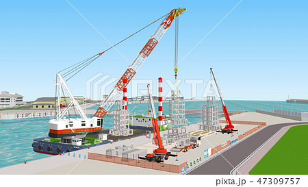 魚礁製作イメージアップ 47309757