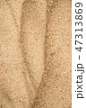 Sand of a beach with patterns 47313869