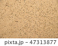 Sand of a beach with rain holes 47313877
